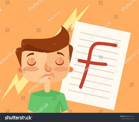 Bad Student Character Vector Flat Cartoon Stock Vector (Royalty Free) 464941364 | Shutterstock