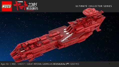 LEGO MOC Great Imperial Garmilas Deusula the 3rd - Space Battleship ...