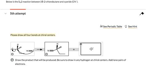 Solved Below is the SN2 reaction between (R)-2-chlorobutane | Chegg.com