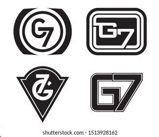 G7 Logo Design Set Your Company Stock Vector (Royalty Free) 1513928162 | Shutterstock