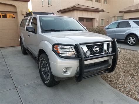 2020 Nissan Frontier Aries Grille Guard - 1 Piece - Semi-Gloss Black ...