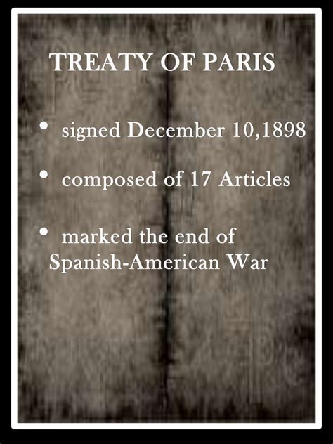 Lo Que Pasó en la Historia: December 10: The 1898 Treaty of Paris ...