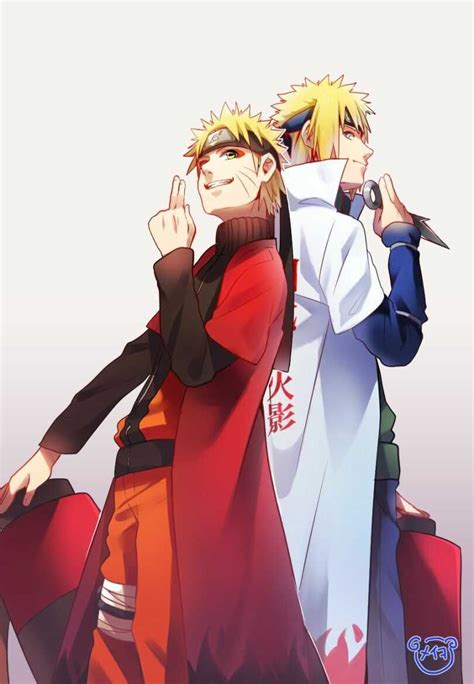 Naruto And Minato | Naruto minato, Naruto uzumaki shippuden, Naruto ...