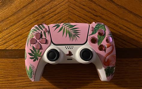 Pink Flamingo Custom PS5 Controller - Etsy