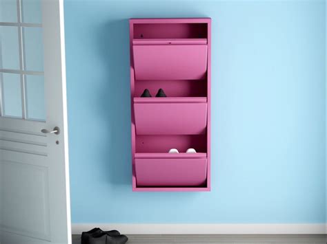 Mild Steel Paint Coated Shoe Rack, Wall Mount, 3 Shelves at Rs 7336 in Hyderabad