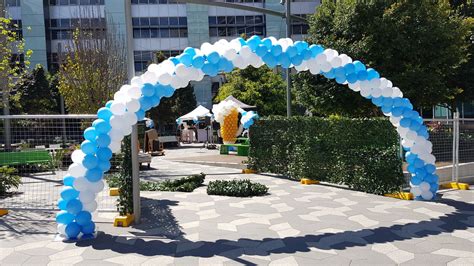 Giant balloon arch for an Octoberfest festival. www.balloons.net.au ...