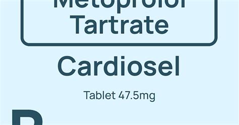 MyPharma | Cardiosel Od Tablet 47.5mg