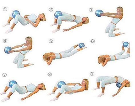 Bildergebnis für pilates exercises with the small ball # ...