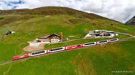 Trains From The Air - Glacier Express am Oberalppass | Zug, trainfart ...