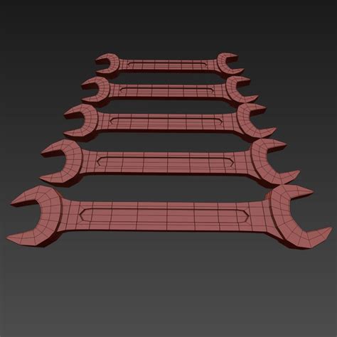 Wrench 3D Model $5 - .3ds .fbx .obj .max - Free3D