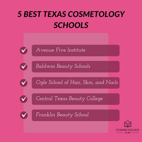 The 5 Best Texas Cosmetology Schools