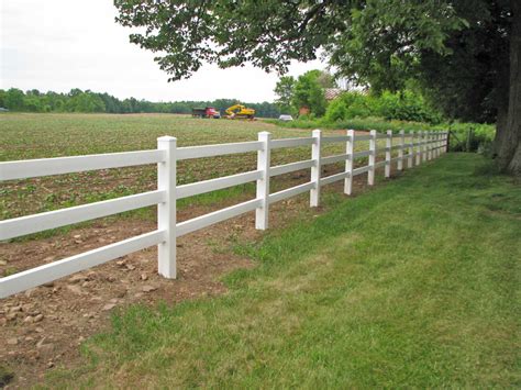 Vinyl Horse Fences Photo Gallery - Poly Enterprises Fencing Decking & Railing