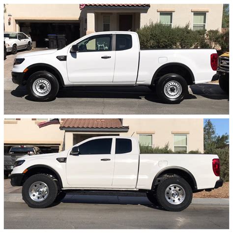 Before & After pics....leveling kit & wheels/tires | Page 3 | 2019+ Ford Ranger and Raptor Forum ...