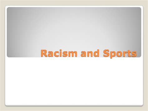 Racism in Sports 2/9/09 | Race Class and Gender -- Spring 2009