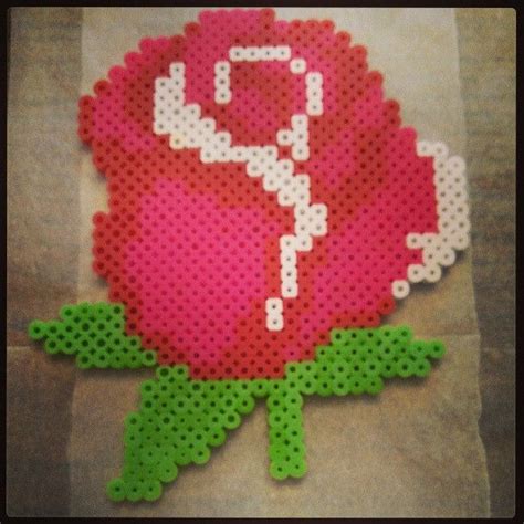 42 best images about Flower Perler Beads on Pinterest | Perler bead ...