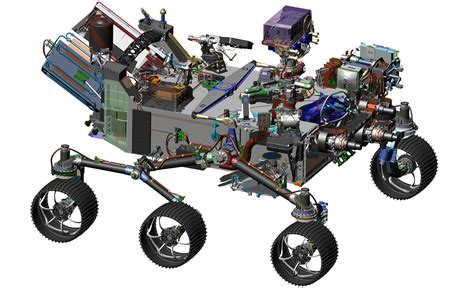 Mars 2020 rover schematic (new) | The Planetary Society