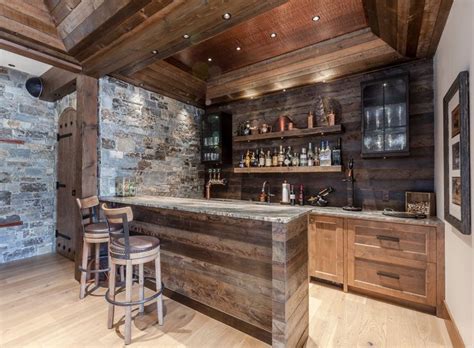 18 Marvelous Rustic Home Bar Ideas For Pure Enjoyment | Bars for home ...