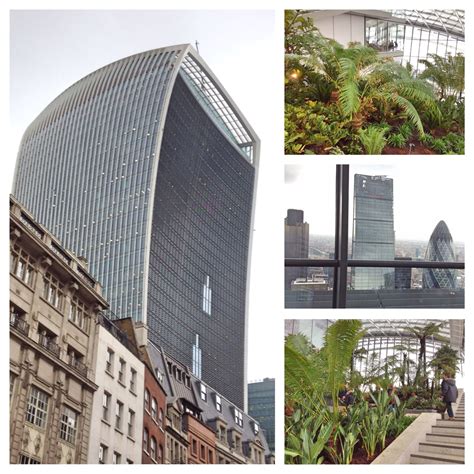 The roof gardens of London - visiting the Walkie Talkie sky garden and Kensington Roof Gardens