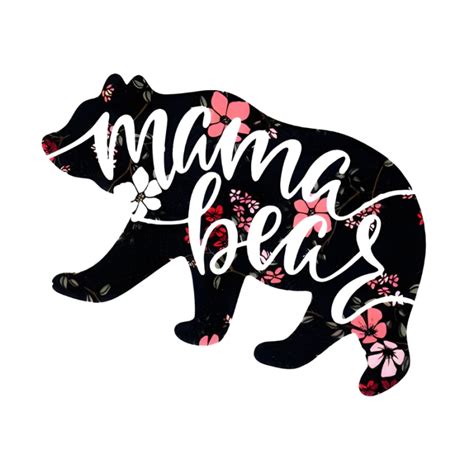 Mama Bear Vinyl Sticker | (B) Cash Register Item | Carolina Pottery