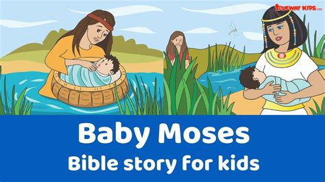 Baby Moses - Bible Story for kids (Short story) - YouTube