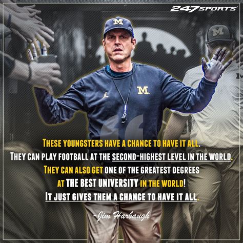 Jim Harbaugh Quote - Espn College Football On Twitter Jim Harbaugh Had A Few Things To Say About ...