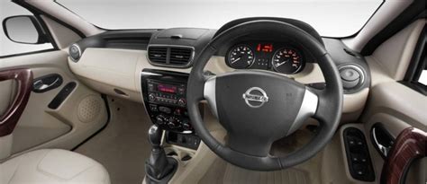 Nissan Terrano Interior Dashboard - CarBlogIndia