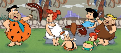 The Flintstones - The 100-Stone Stone Age Family by Mothman64 on DeviantArt