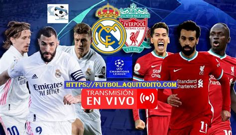 Liverpool vs. Real Madrid EN VIVO EN DIRECTO ONLINE LIVE Octavos de Final Champions League 2023 ...