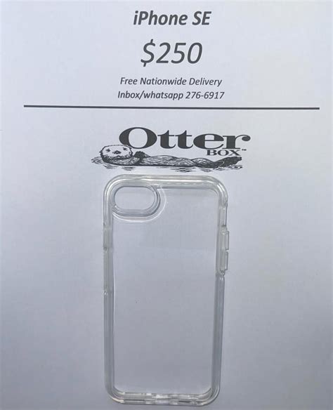 iPhone SE Otter Box Symmetry Clear - Accessory Vine