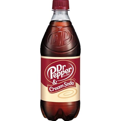 Dr Pepper & Cream Soda 20 fl oz | Shipt