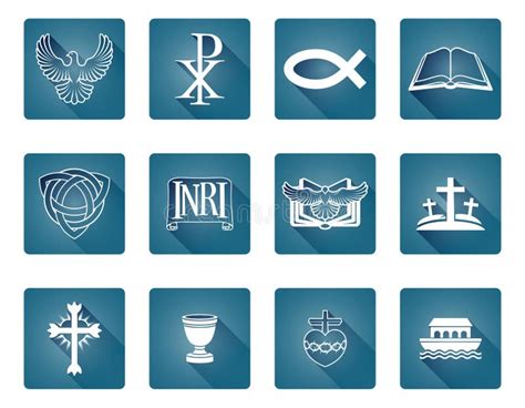 Christian icons stock vector. Illustration of salvation - 862780