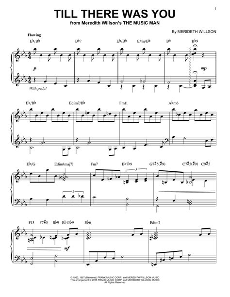 Till There Was You | Sheet Music Direct