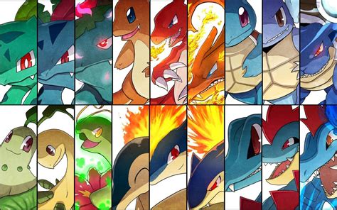 Starter Pokémon Wallpapers - Wallpaper Cave