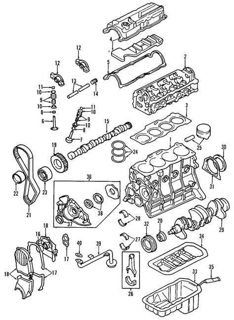1995 Kia Sportage Engine Diagram