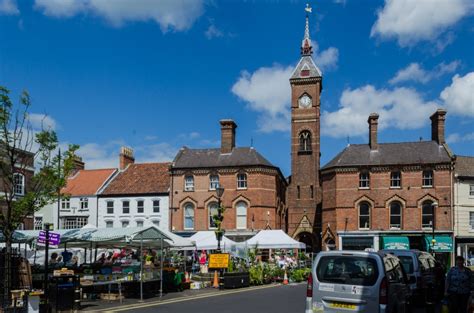 "Market Square in Louth,Lincolnshire" by Gill Kennett at PicturesofEngland.com