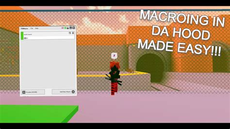 How to Macro in Da Hood ROBLOX! (Full in Depth Tutorial 2022) - YouTube