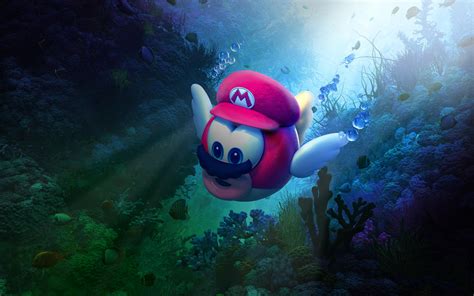 Super Mario Odyssey Underwater 4K Wallpapers | HD Wallpapers | ID #21131