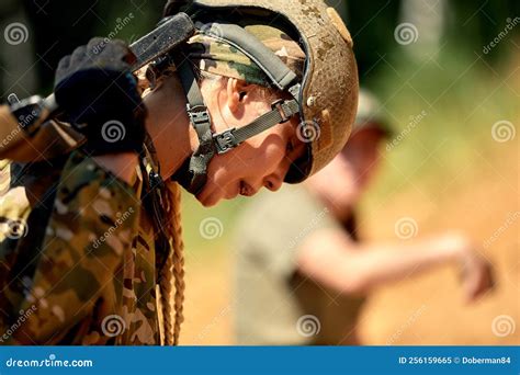 Young Military Soldiers during Military Maneuver Training Stock Image ...