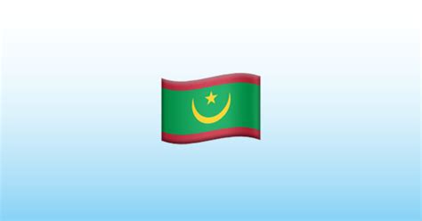 Flag: Mauritania Emoji 🇲🇷