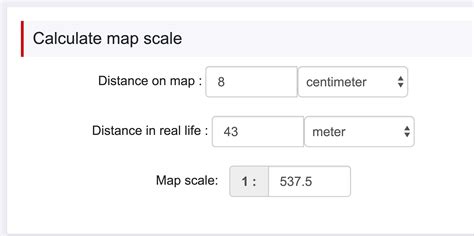 How To Use A Map Scale Calculator: A Comprehensive Guide - Map of ...