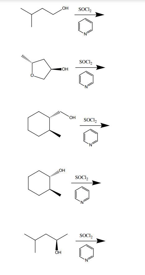 Solved What are the end products of these Alcohol Reactions? | Chegg.com