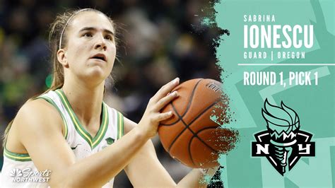 Sabrina Ionescu selected No. 1 to the New York Liberty in the 2020 WNBA ...