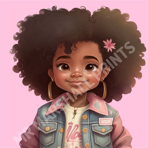 Black Girl Png, Black Girl Clip Art, Digital Download Bundle, African American Art - Etsy