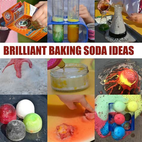 10 AMAZING Baking Soda Experiments | Baking soda experiments, Science ...