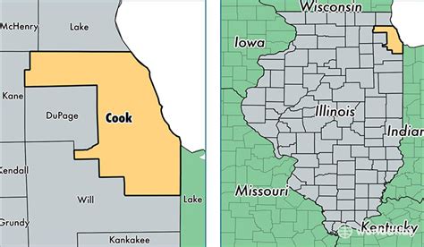 Map Of Cook County Illinois - Maping Resources