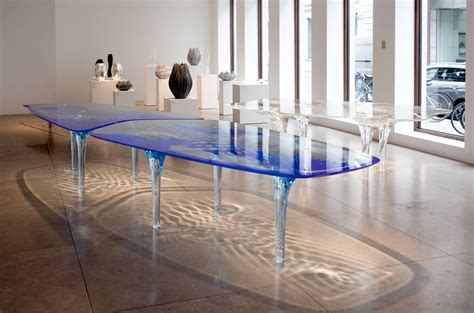 Dining Table, 'Liquid Glacial' by Zaha Hadid For Sale at 1stdibs