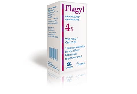 Flagyl 4% - Oral Suspension - Oubari Pharma