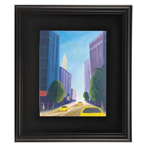 Plein Air Style Frame, Black 8"x8" - Box of 10 | Jerry's Artarama