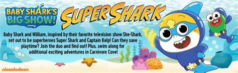 Amazon.com: Baby Shark's Big Show! Super Shark [DVD] : Natasha Rothwell, Georgie Kidder, Debra ...