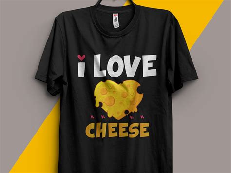 Cheese t shirt design. by Abdur Rahman Shuvo on Dribbble